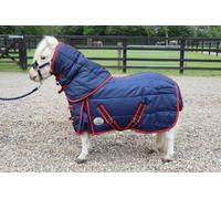 Ruggles 400g Stable Rug with Detachable Neck Cover for Shetland Section A Donkey Miniature Horse | Soft Nylon Anti Rub Lining | Smart Versatile Rug for Cooler Weather