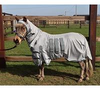 Ruggles Combo Fly Rug For Shetland Pony, Donkey, Miniature Horse | With Ear Holes | Excellent Protection From Bugs, Flies and Biting Insects (4' 6")