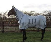 Ruggles Combo Fly Rug With Adjustable Belly Band And Ear Holes | Protect Your Horse/Pony from Flies Midges & Biting Insects (6' 3")