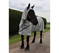 Ruggles Fly Combo With Ear Holes for Heavy Horses Shire Clydesdale etc | Lightweight Breathable Protection from Flies and Biting Insects (6' 6")