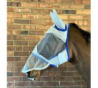 Ruggles Fly Mask for Horse and Pony | Available With Or Without Nose Guard | Fine Mesh | Excellent Protection from Flies Insects Bugs (Pony, Cob, Full, Extra Full) (COB With Nose)