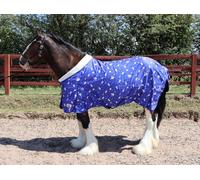 Ruggles Lightweight 50g Stable Rug for Heavy Horses - Clydesdale Shire Percheron | Fleece Collar| Smart Versatile Rug - Unicorn Print (Unicorn Print, 7' 6")