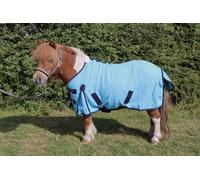 Ruggles Polar Fleece Rug For Shetland Section A Donkey and Miniature Horse | Versatile Rug Ideal for Shows Travel Stable after Exercise or Bathing (Sky Blue, 4')