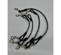 Ruggles PVC Coated Fillet String for Horse and Pony Rugs | Wipeable with Clips both Ends | Suitable Replacement for Stable, Turnout, Travel Rug (Large)