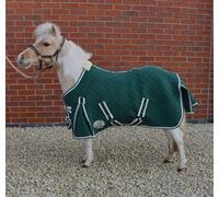 Ruggles Triple Layer Wicking Rug for Shetland Pony Miniature Horse & Donkey | Ideal for Travel Shows Stable and Cooling/Drying after Exercise or Bathing (3' 9", Hunter Green)