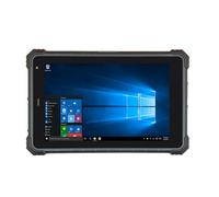 RUGLINE Rugged Tablet, 8 inch Windows 10 Rugged Tablet, 4G LTE, GPS, Water Resistance, 7.6V 5000mAh Battery, 8GB RAM/128GB ROM, Bluetooth, Dual Wi-Fi for Enterprise Work Field