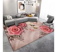 RUGMRZ Boys Bedroom Accessories Modern Simple Durable Anti Slip Decoration Washable Area Carpet Shampooers For The Home Pink Rug Big 160X200CM