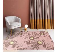 RUGMRZ Carpet For Living Room 80X160Cm Runners Hallways 30 Pink Home Bedroom Flower Simplicity Bedside Girls Rug Kitchen