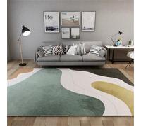 RUGMRZ Floor Rugs Living Room rug large 120x180CM Ornaments For The Green. Gray modern minimalist carpet. big Outside Garden