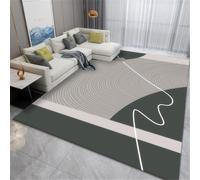 RUGMRZ Front Room Rug Abstract Art Non-Slip Washable Runner For Hallway Multicolor Stop Slipping Carpet Cleaning 300X400CM