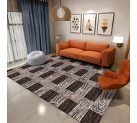 RUGMRZ Kids Rugs For Bedrooms Boys Modern Simple Durable Anti Slip Decoration Washable Area Carpet Baby Crawling Brown Rug Living Room Large 180X250CM