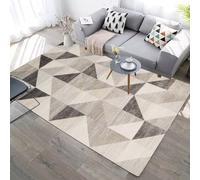 RUGMRZ Kitchen Rugs Rug Runners For Stairs Fluffy Small Hall Modern Minimalist Geometric Abstract Anti Slip Washable Decoration And grey80x120CM