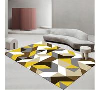 RUGMRZ Large Carpets For Living Room Floor Carpet Outside Rugs Garden 200x250CM non slip Yellow. Multicolored rectangular the room. bedside rug mats and