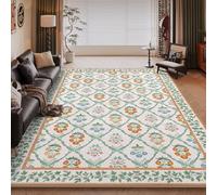 RUGMRZ Machine Washable Rug For Living Room Fluffy Rugs Carpet Bathroom Kitchen Carpets Non Slip Large 160x230CM 37 colors Fully Covered Sofa Bottom
