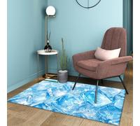 RUGMRZ Snug Rug Large Washable Rugs Carpet Tile Gamer Carpets For Boys Bedroom Modern Minimalist Geometric Abstract Anti Slip Decoration Chair Mat grey160x230CM