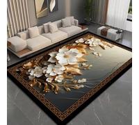 RUGMRZ Snug Rug Play Rugs Carpet Runners Boys Carpets For Bedroom Modern Minimalist Geometric Abstract Anti Slip Washable Decoration Cheap white160x200CM