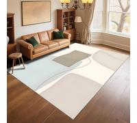 RUGMRZ Soft Bedroom Rugs 60x90cm Blue beige, Modern minimalist design for the entrance of the living room corridor