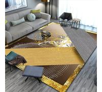 RUGMRZ Washable Carpet Runner Kids Bedroom Rugs Long Hallway Carpets And Runners Modern Minimalist Geometric Abstract Anti Slip Decoration Rug For Living Room Large grey80x120CM