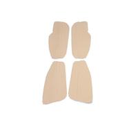 Rugnipw for Toyota for Corolla 2014 2015 2016 2017 Car Interior Door Handle Panel Armrest Cover Accessories Car Trim Interior(4xArmrest Beige)