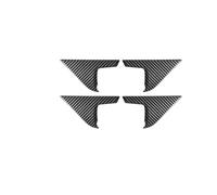 Rugnipw for Toyota for RAV4 2019 2020-2024 for XA50 for Hybrid Accessories Car Inner Door Handle Bowl Frame Cover Trim Stickers Car Trim Interior(A Carbon 4)