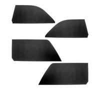 Rugnipw for Toyota for Yaris Car-Styling Interior Door Handle Armrest Panel Cover Trim Protection Accessories Car Trim Interior(Black)