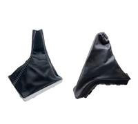 Rugnipw Gear Stick Knob Cap Cover for Astra III H 1.6 for Vauxhall 2005-2010 Gear Shift Knob Shifter Lever Stick Gaiter Boot Cover Cars Accessories(Gearshift handbrake)