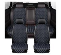 Rugnipw Interior Accessories For JAGUAR All Car Models XF For F-Pace For E-pace For I-Pace For X-Type XE XJ XK Pu Leather Seat Cover Cushion Car Seat Covers(Black Blue 5 Seat)