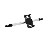 Rugnipw Motorcycle GPS Navigation Mount For 4.7''-12.9'' Tablet Phone Car Holder Between Back Seat Headrest Mount Clamp(Black)