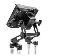 Rugnipw Motorcycle GPS Navigation Mount For BMW R1200R R1200RS R1250R R1250RS For LC Motorcycle Stand Holder Mobile Phone GPS Navigation Plate Bracket(Set A)
