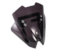 Rugnipw Motorcycle Wind Deflector For Kawasaki For Z900 For ZR900 SE 2020-2024 Windshield GPS Navigation Extension Bar Mount Bracket Holder(Shield and Bracket)