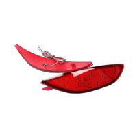 Rugnipw Rear Bumper Lights For Hyundai For Accent For Verna For Brio For Solaris 2008-2015 Brake Light Reflector Bumper Fog Tail Stop Lamp Parking(With Bulb)