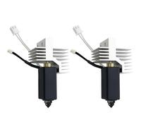 RugooSpink 0.4MM 0.6MM Upgrade Ceramic Hotend for Centauri Hot End All Hardened Steel Nozzle Replacement Extruder Print Head Replacement with Oxidized Heatsink for Elegoo Centauri 3D Printer