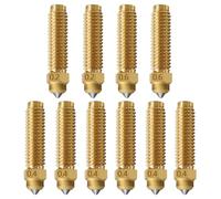 RugooSpink 10PK CC2 Nozzle brass-hardened nozzles for Centauri/Ceantauri Carbon 2 0.2 mm 0.4 mm 0.6 mm original hotend superior thermal conductivity wear resistant for Elegoo C/CC2 3D printer