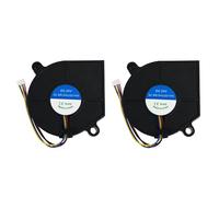 RugooSpink 2PCS 24V 5015 Blower Fan for Adventurer 5M/5M Pro 3D Printer Hotend Heatsink Fan Replacement Brushless Cooling Fan