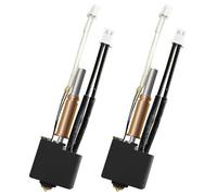 RugooSpink 2PCS Kobra 3 Hotend Kobra 3 Combo Hotend Extruder Hot End Assembly Print Head with Nozzle Silicone Sleeve Heating Block Hotend Replacement for Anycubic 3D Printer