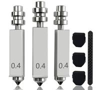 RugooSpink 3PK Nozzle for Kobra X/Kobra 4 0.4MM Integrated Hardened Nozzles