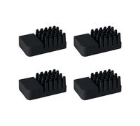 RugooSpink 4pcs Nozzle Brush for Elegoo Centauri Carbon Nozzle Cleaning Brush Tool 3D Printer Nozzle Silicone Brush Heated Bed Silicone Wiper Cleaning Tool Replacement