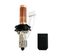 RugooSpink Hotend Ceramic for Adventurer 5M/5M Pro Hot End 0.4 mm Removable Nozzle Quick Hardened Steel Extruder Hotend Replacement Assembly Print Head for Flashforge 3D Printer Accessories