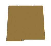 RugooSpink Kobra S1 Building Plate 264 x 276 mm Construction Plate Cobra S1 Combo Sheet Cobra S1 Spring Steel Sheet Double-Sided Textured Gold PEI Platform Removable Heated Bed for Anycubic 3D Printer