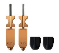 RugooSpink Upgrade 2pcs 0.25 mm Hotend Kit for AD5X 3D Printer Accessories High Speed Quick Installation Print Head Replacement Mounting Extruder All Metal Quick Removable Integrated Nozzle