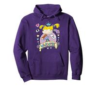 Rugrats Angelica Whatever Not Sorry Pullover Hoodie, Adult Unisex, Purple, Medium