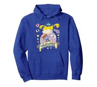 Rugrats Angelica Whatever Not Sorry Pullover Hoodie, Adult Unisex, Royal Blue, Medium