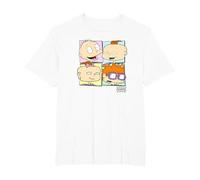 Rugrats Baby Group Box Up T-Shirt, Men's Big and Tall, White, 5X Tall