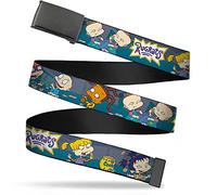 rugrats - Belt - Buckle-down Web Belt Cookie Scene 4075 Accessories 1.25" Wide - Fits up to 42" Pant Size