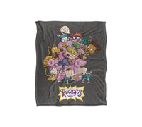 Rugrats Chair Silky Touch Super Soft Throw Blanket 152 X 127 cm Rugrats White One Size
