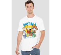 Rugrats Don'T Be A Baby Blocks Unisex T-Shirt, White | Size: 4XL Rugrats White 4XL