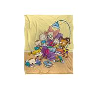 Rugrats Get Caught Reading Silky Touch Super Soft Throw Blanket 152 X 127 cm Rugrats White One Size