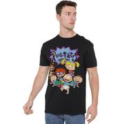 Rugrats Group Unisex T Shirt, Black, Small