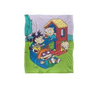Rugrats Playground Silky Touch Super Soft Throw Blanket 152 X 127 cm Rugrats White One Size