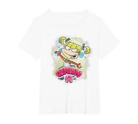 Rugrats Queen A for Angelica T-Shirt, Women's Plus, White, 6X